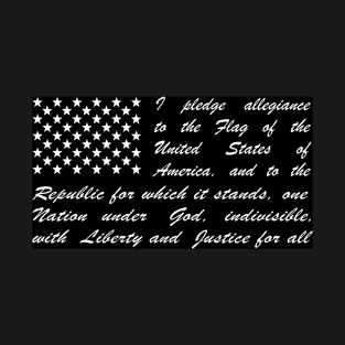 Pledge of Allegiance Flag T-Shirt