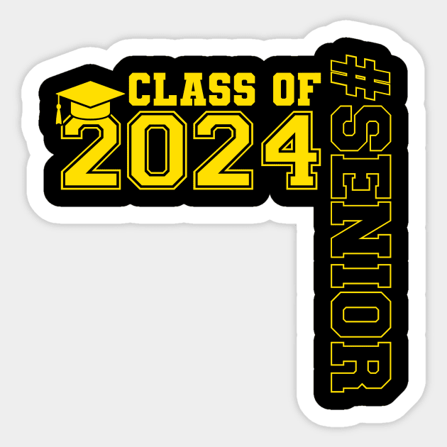 Class 2024 Senior Graduation - Class 2024 - Sticker