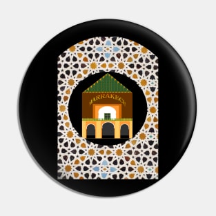 MARRAKECH MOROCCO ART Pin