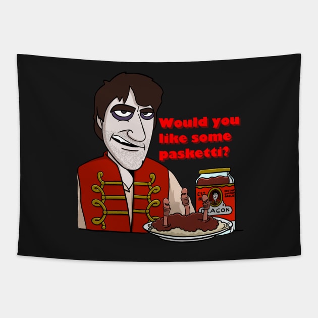 Would you like some pasketti? Tapestry by joshbaldwin391