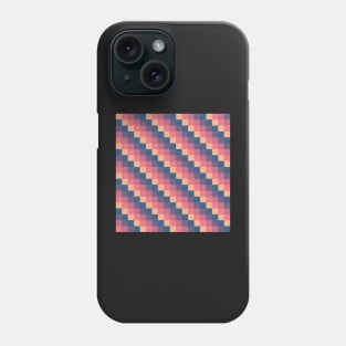 Descending Square Pattern Phone Case