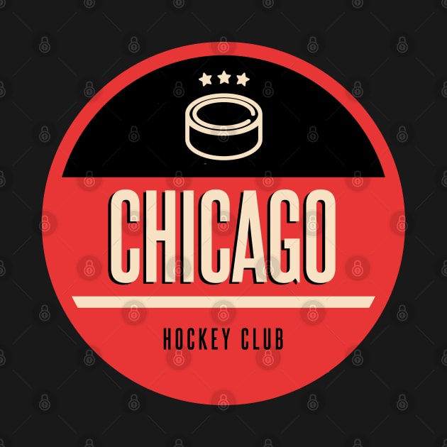 Chicago hockey club by BVHstudio