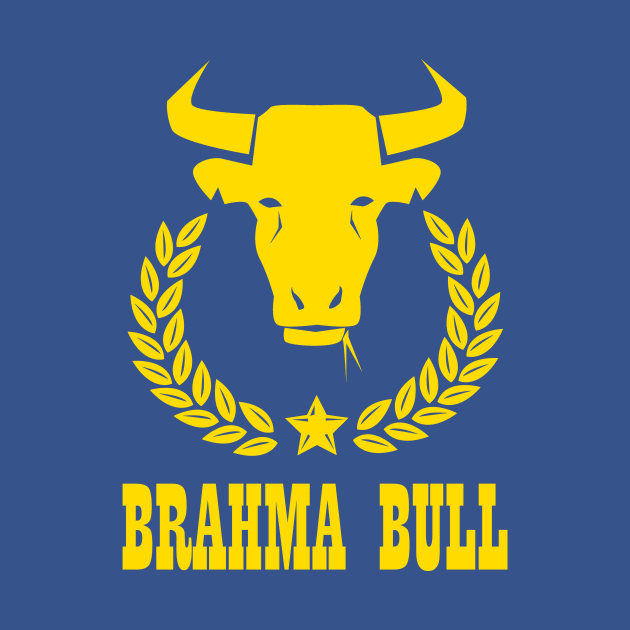 Brahma Bull Golden by DanielCostaart