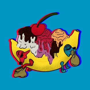 Trippy Banana Split T-Shirt