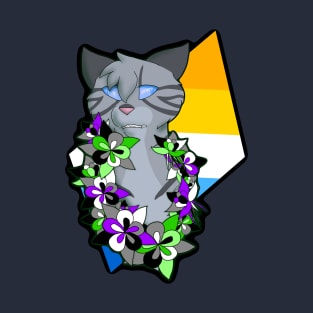 Aro Ace Jayfeather T-Shirt