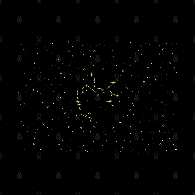 Sagittarius Star Constellation by winvaleriearts