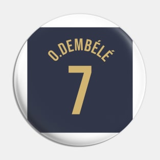 O.Dembélé 7 Home Kit - 22/23 Season Pin