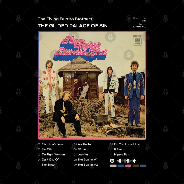 The Flying Burrito Brothers - The Gilded Palace Of Sin Tracklist Album by 80sRetro