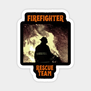 FIREFIGHTER RESCUE TEAM Magnet