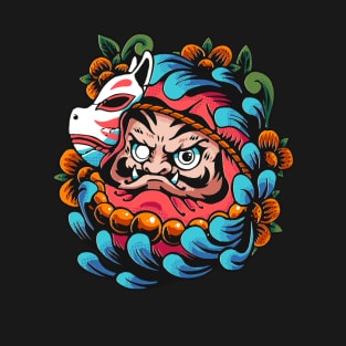 Kitsune Daruma T-Shirt