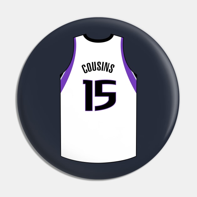 Demarcus Cousins Sacramento Jersey Qiangy Pin by qiangdade