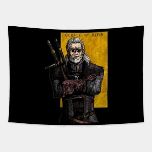 Witcher Geralt of Rivia Tapestry