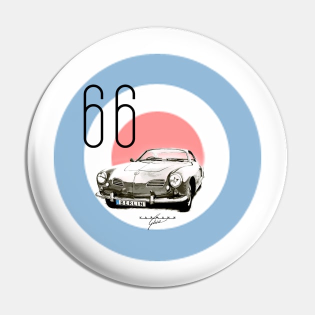 Berlin: 66 Karmann Ghia Pin by oobmmob