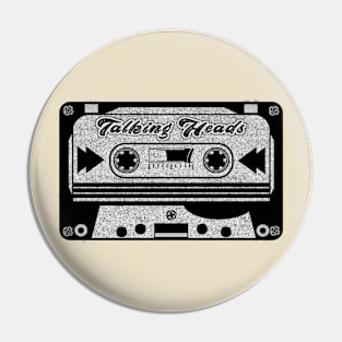 talking heads cassette Pin