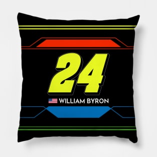 William Byron #24 2023 NASCAR Design Pillow