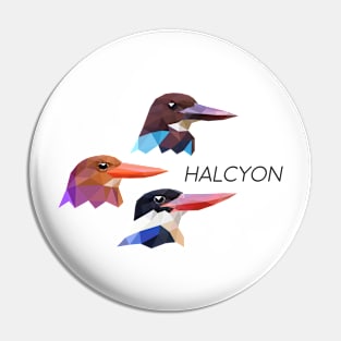 Halycon (front only version) Pin