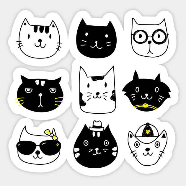 Cats Mask Disney Mask Sticker Teepublic
