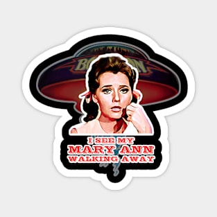 Rockstar Mary Ann from Gilligan's Island Magnet