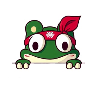 Sneaky japanese frog so cute T-Shirt