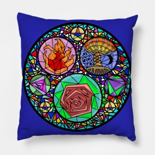 Stained Glass Window Pillow