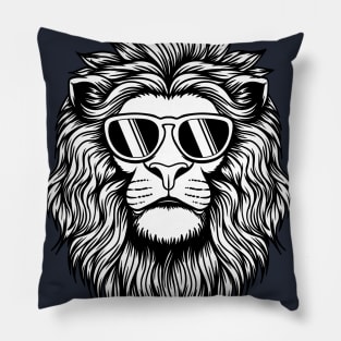 Lion Lioness lioness  Animals King of Beasts Pillow