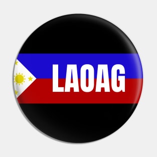 Laoag City in Philippines Flag Pin