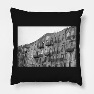 Old Building Pillow
