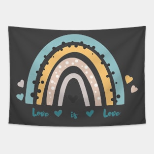 Love is Love Rainbow Tapestry