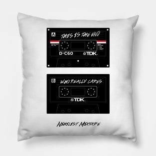 Nihilist Mixtape Pillow