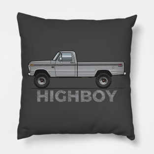 Highboy Gray Pillow