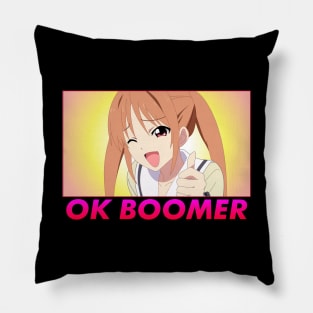 OK BOOMER Pillow