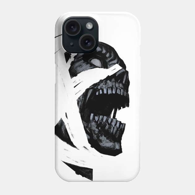 Skull Mummy Phone Case by highendtrashapparel