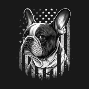 French Bulldog 4th of July T-Shirt