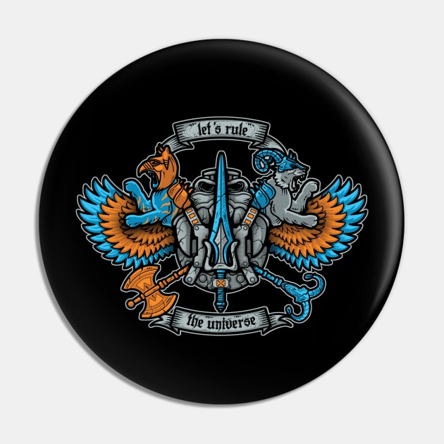 Eternia's Crest Pin by LetterQ