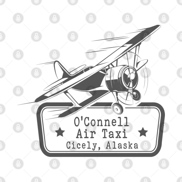 O'Connell Air Taxi Northern Exposure Cicely Alaska by SonnyBoyDesigns