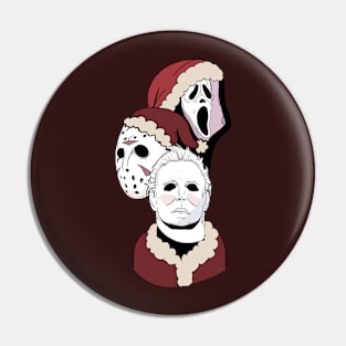 Horror Christmas Pin