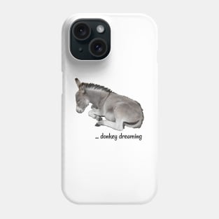 Little Donkey Dreaming Phone Case