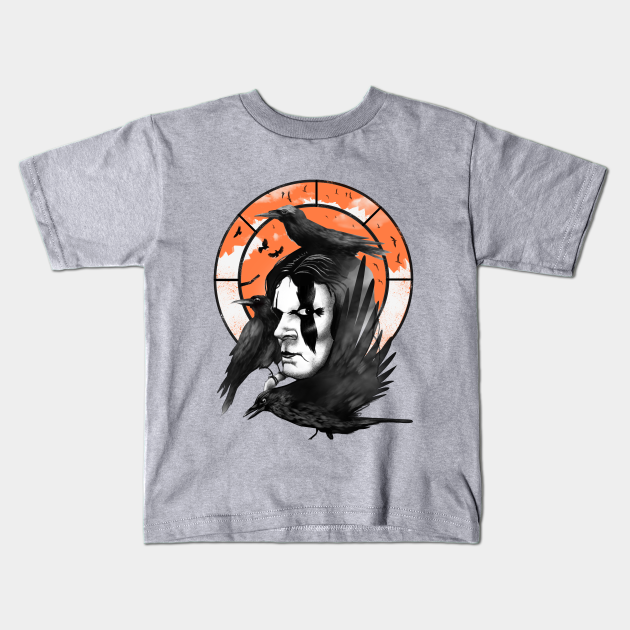 Soar Minimer Akvarium Neo Noir Superhero - The Crow - Kids T-Shirt | TeePublic