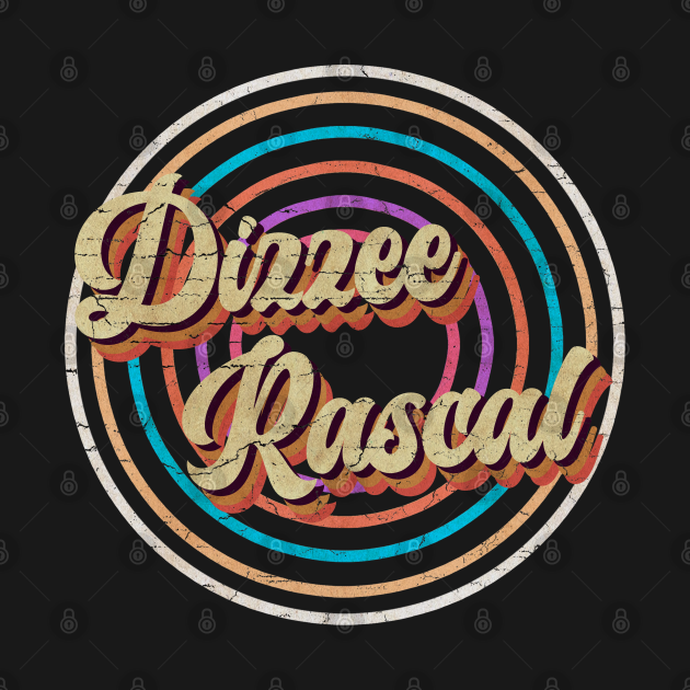Vintage circle line color Dizzee Rascal - Dizzee Rascal - T-Shirt sold ...