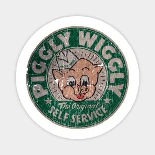 OLD PIGGLY WIGLY CRACKED Magnet