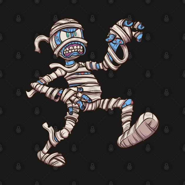 Halloween Mummy by TheMaskedTooner