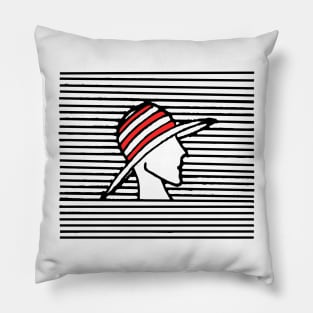 Striped Lady Pillow