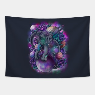 Elephant Cosmic Tapestry