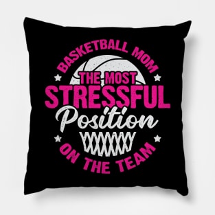 Basketball Mom Mother Gift Pillow