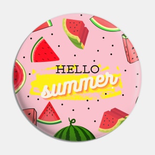 I Love Summer! Pin