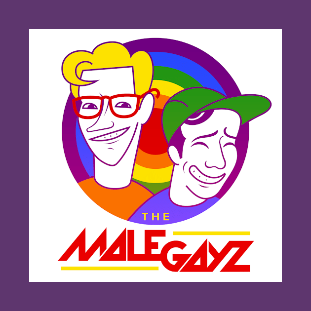 The Male Gayz Logo by Little Empire Podcast