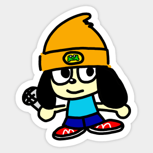 Parappa The Rapper (Forgotten Rhythm Game Characters Series) Sticker for  Sale by MajestyApparel