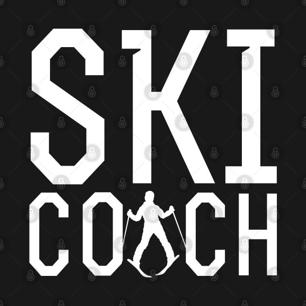 Ski Instructor Skier Coach Teacher Skiing Course by dr3shirts