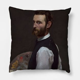 Self-Portrait by Frederic Bazille Pillow