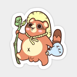 Wandering Tanuki Magnet